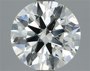 Picture of Natural Diamond 1.51 Carats, Round with Excellent Cut, J Color, SI2 Clarity and Certified by IGI