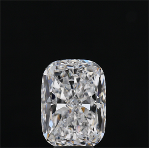 Picture of Natural Diamond 5.03 Carats, Cushion with  Cut, D Color, SI1 Clarity and Certified by GIA