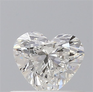 Picture of Natural Diamond 0.40 Carats, Heart with  Cut, G Color, VS2 Clarity and Certified by GIA