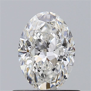 Picture of Natural Diamond 0.56 Carats, Oval with  Cut, F Color, VVS1 Clarity and Certified by GIA
