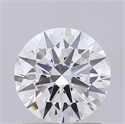 Lab Grown Diamond 1.34 Carats, Round with Ideal Cut, E Color, VS1 Clarity and Certified by IGI