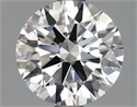 Del inventario de diamantes de laboratorio, 1.67 quilates, Redondo , Color D, claridad SI1 y certificado IGI