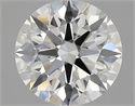 Del inventario de diamantes de laboratorio, 1.76 quilates, Redondo , Color G, claridad VVS2 y certificado IGI