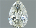 Diamante Natural 1.00 quilates, De pera , Color J, claridad SI2 y certificado IGI