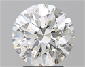 Natural Diamond 3.00 Carats, Round with Excellent Cut, H Color, SI1 Clarity and Certified by GIA