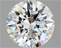 Del inventario de diamantes de laboratorio, 2.08 quilates, Redondo , Color E, claridad VS1 y certificado IGI
