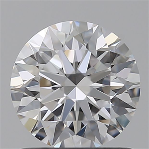 Picture of Lab Grown Diamond 1.01 Carats, Round with Ideal Cut, D Color, VVS1 Clarity and Certified by IGI