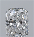 Natural Diamond 0.30 Carats, Radiant with  Cut, E Color, VVS1 Clarity and Certified by GIA