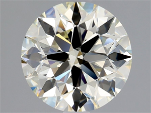 Picture of Natural Diamond 1.86 Carats, Round with Excellent Cut, K Color, VVS2 Clarity and Certified by HRD