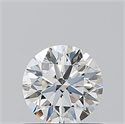 Diamante Natural 0.70 quilates, Redondo , Color I, claridad VVS1 y certificado GIA