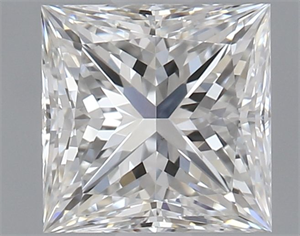 Picture of Natural Diamond 1.00 Carats, Princess with  Cut, F Color, VS1 Clarity and Certified by GIA