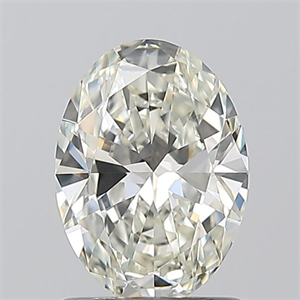 Foto Diamante Natural 1.01 quilates, Ovalado , Color I, claridad VVS2 y certificado IGI de