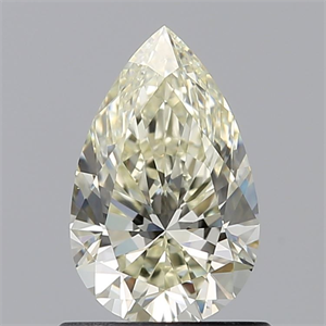 Picture of Natural Diamond 0.81 Carats, Pear with  Cut, M Color, VVS2 Clarity and Certified by GIA