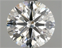 Del inventario de diamantes de laboratorio, 2.02 quilates, Redondo , Color E, claridad VS1 y certificado IGI