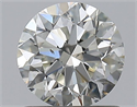Diamante Natural 0.90 quilates, Redondo , Color J, claridad SI1 y certificado GIA