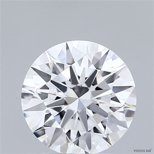 Picture of Lab Grown Diamond 2.05 Carats, Round with Ideal Cut, D Color, VVS1 Clarity and Certified by IGI