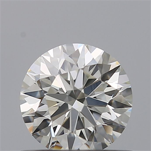 Foto Diamante Natural 0.61 quilates, Redondo , Color H, claridad IF y certificado GIA de