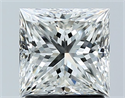 Diamante Natural 1.70 quilates, Princesa , Color H, claridad VVS2 y certificado GIA