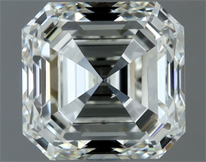 Picture of Natural Diamond 1.00 Carats, Asscher with  Cut, H Color, VS1 Clarity and Certified by IGI