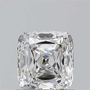 Foto Diamante Natural 1.01 quilates, Del cojín , Color F, claridad VS1 y certificado GIA de