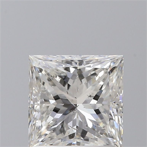 Picture of Natural Diamond 1.20 Carats, Princess with  Cut, G Color, SI2 Clarity and Certified by GIA