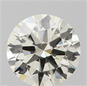 Diamante Natural 0.80 quilates, Redondo , Color K, claridad SI1 y certificado IGI