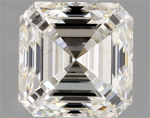 Foto Diamante Natural 1.01 quilates, Asscher , Color I, claridad VS1 y certificado GIA de