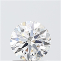 Del inventario de diamantes de laboratorio, 1.08 quilates, Redondo , Color F, claridad VVS2 y certificado IGI