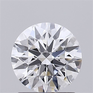 Picture of Lab Grown Diamond 1.13 Carats, Round with Ideal Cut, D Color, VVS2 Clarity and Certified by IGI