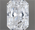 Natural Diamond 0.51 Carats, Radiant with  Cut, E Color, I1 Clarity and Certified by GIA