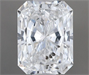 Natural Diamond 0.51 Carats, Radiant with  Cut, E Color, I1 Clarity and Certified by GIA