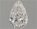Natural Diamond 1.50 Carats, Pear with  Cut, E Color, VVS1 Clarity and Certified by GIA