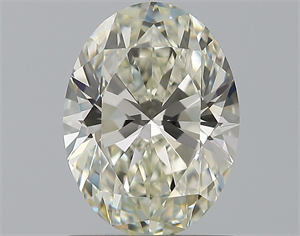 Picture of Natural Diamond 1.20 Carats, Oval with  Cut, K Color, VVS2 Clarity and Certified by GIA