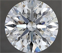 Diamante Natural 2.70 quilates, Redondo , Color H, claridad VS1 y certificado GIA