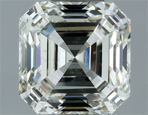Picture of Natural Diamond 1.00 Carats, Asscher with  Cut, I Color, SI1 Clarity and Certified by IGI