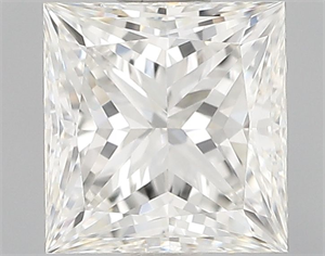 Picture of Natural Diamond 0.70 Carats, Princess with  Cut, G Color, VS1 Clarity and Certified by GIA