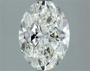 Foto Diamante Natural 2.00 quilates, Ovalado , Color H, claridad VVS2 y certificado IGI de