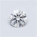 Diamante Natural 0.50 quilates, Redondo , Color G, claridad I1 y certificado GIA