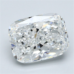 Picture of Natural Diamond 3.51 Carats, Cushion with  Cut, F Color, SI1 Clarity and Certified by GIA