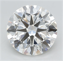 Lab Grown Diamond 8.00 Carats, Round with Excellent Cut, F Color, VVS2 Clarity and Certified by IGI