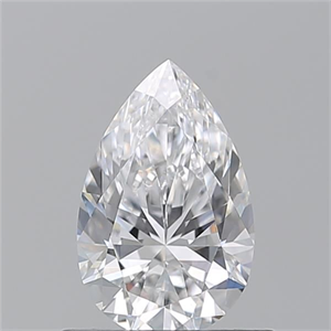 Foto Diamante Natural 0.71 quilates, De pera , Color D, claridad VS1 y certificado GIA de