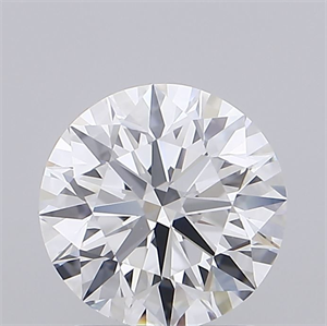 Picture of Lab Grown Diamond 1.51 Carats, Round with Ideal Cut, D Color, VVS2 Clarity and Certified by IGI