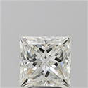 Diamante Natural 3.21 quilates, Princesa , Color K, claridad VS2 y certificado GIA