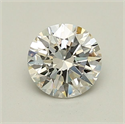 Diamante Natural 1.01 quilates, Redondo , Color H, claridad SI1 y certificado GIA