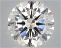Lab Grown Diamond 5.02 Carats, Round with Excellent Cut, E Color, VVS2 Clarity and Certified by IGI