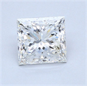 Natural Diamond 1.50 Carats, Princess with  Cut, G Color, VS1 Clarity and Certified by GIA