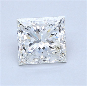 Picture of Natural Diamond 1.50 Carats, Princess with  Cut, G Color, VS1 Clarity and Certified by GIA