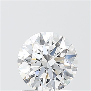 Picture of Lab Grown Diamond 1.08 Carats, Round with Ideal Cut, E Color, VS1 Clarity and Certified by IGI