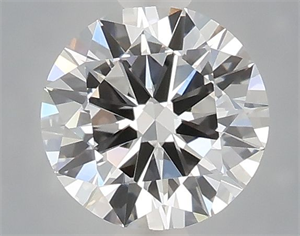 Picture of Lab Grown Diamond 1.01 Carats, Round with Excellent Cut, E Color, VVS2 Clarity and Certified by IGI