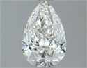 Natural Diamond 1.21 Carats, Pear with  Cut, I Color, VVS1 Clarity and Certified by IGI